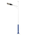 6m 7m 8m Hot-Dip Galvanisé en acier Street Light Lampe à poteaux